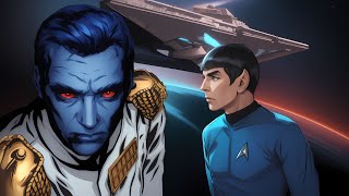 Admiral Thrawn and Spock discuss morale and command  Star WarsTrek Crossover [upl. by Annodam]