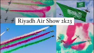 Saudi National Day Air Show 2023  Riyadh [upl. by Eleik]