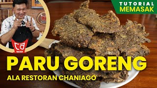 Resep Paru Goreng  UDA AWAL [upl. by Nylidnarb]