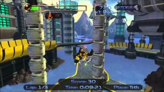 Ratchet amp Clank HD  Planet Kalebo III Gold Bolt amp Skill Point Guide [upl. by Ramar553]