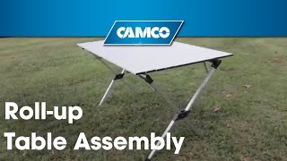 Rollup Table Pre2016 Assembly instructions [upl. by Nivlac]