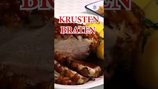 Rustikaler KRUSTENBRATEN mit Biersoße shorts [upl. by Engud]