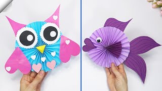 24 paper toys  Easy paper crafts [upl. by Coleville]