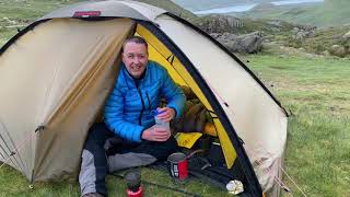 Wild camp Levers water Coniston [upl. by Armat267]