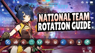 National Team Rotation Guide  Genshin Impact Rotations [upl. by Aliam820]