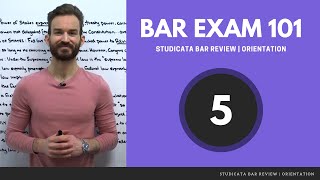 How to Prepare for the MBE Multistate Bar Exam — Studicata Bar Review Orientation 57 [upl. by Skillern435]