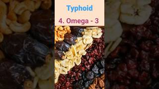 Top 5 Foods for Typhoid Patients 💯 typhoidfever typhoid food disease healthyfood ytshorts [upl. by Nnoj]