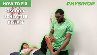 How to fix Osgood Schlatter disease  Best exercises [upl. by Musette]