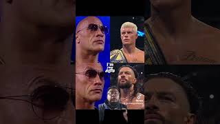 therock vs romanreigns vs codyrhodes en wrestlemania imyourmondy wrestling wwe [upl. by Yusuk]