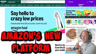 AMAZON HAUL launches New 20 and under platform [upl. by Awjan923]