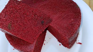 RED VELVET CAKE RECIPE  OIL BASED RED VELVET CAKE RECIPE [upl. by Neelrahc]