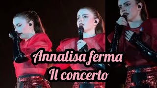 Annalisa ferma il concerto💥❤️ annalisa [upl. by Vinnie144]