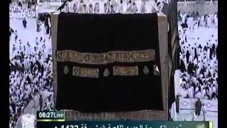 changement du tissu noir de la kaaba  Mecquelive [upl. by Jabin]