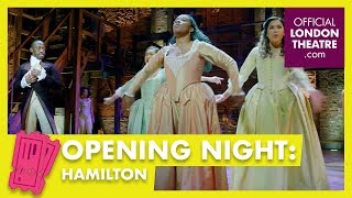 Opening Night Hamilton [upl. by Guarino157]