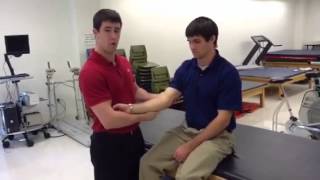 Valgus Stress Test of Elbow [upl. by Odicalp]