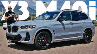 2023 BMW X3 M40i  Do you REALLY need an X3 M Comp [upl. by Pfister]