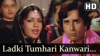 Ladki Tumhari Kanwari HD  Krodhi 1981 Song  Dharmendra  Shashi Kapoor  Zeenat Aman [upl. by Lleinnad]