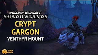 WoW Shadowlands  Crypt Gargon Mount [upl. by Mona]