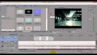 How to add song lyric by using Sony Vegas Pro 10 [upl. by Kolosick]