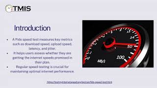 Fido Speed Test Enhancing Your Internet Performance [upl. by Madelene]
