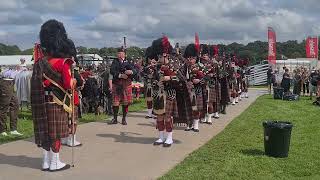 Bagpipers at the Royal lancs show 2024 [upl. by Eggett]