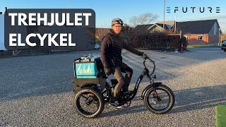 Trehjulet Elcykel  eTrike fra EFUTURE [upl. by Enaitsirhc]