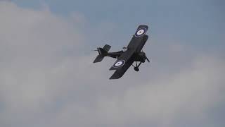 Shuttleworth Best of British Airshow  The SE5a [upl. by Whitehurst871]