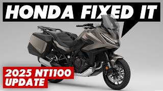 How Honda Have Fixed The NT1100 Tourer For 2025 9 Things To Know [upl. by Ahsuat]