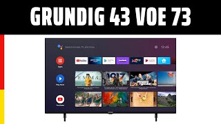 Fernseher Grundig 43 VOE 73 AU5T00  TEST  Deutsch [upl. by Wey]