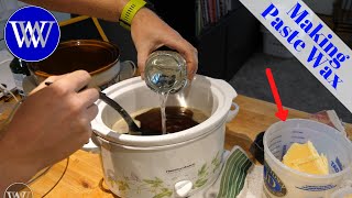 How to Make Paste Wax From Scratch [upl. by Akeem]