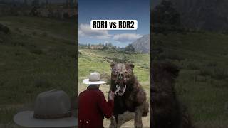 Standing in front of a Bear RDR1 vs RDR2 [upl. by Avraham836]