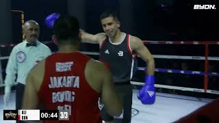 FULL FIGHT Ali Haidar vs Don Sulaiman  PARIS VS KKAJHE II BYON COMBAT SHOWBIZ VOL 1 [upl. by Asylla]