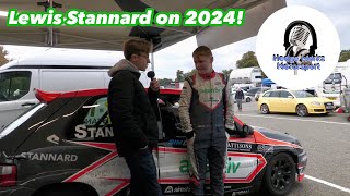 Lewis Stannard reflects on his 2024 season in the Junior Saloon Car Championship [upl. by Konyn]