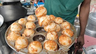 Big Rice Appe or Paniyaram Making  South Indian Breakfast  Indian Street Food [upl. by Nagrom]