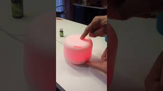 Diffusore Aromi 300ml umidificatore con lampada a 7 colori diversi [upl. by Kenric669]