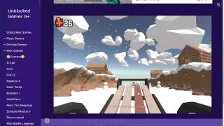 playing snow rider 3d for the first time D [upl. by Tabitha]