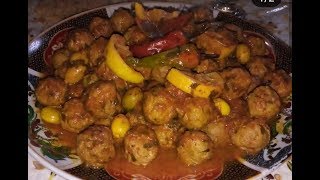 طريقة تحضير كفتة أو كويرات السردين بصلصة الطماطم متشبعووش منو رووعة Boulettes de Sardines [upl. by Ihcehcu]