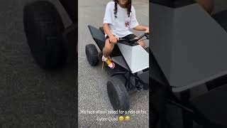 Fabolous Got His Son a Tesla Cyberquad And He Wont Share 😂 fabolous [upl. by Camala]