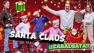 ¡¡CABALGATA SANTA CLAUS🎅🛷PASAMOS UNA NOCHE MÁGICA DE NAVIDAD🎄🎁NALUCHI VLOG [upl. by Pammie396]