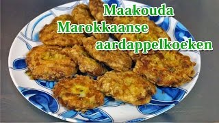 Recept MaakoudaMarokkaanse aardappelkoeken  Koken met Mo Academy [upl. by Ardekan253]