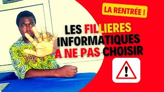 Les pires filières informatiques à ne jamais choisir à luniversité [upl. by Doowyah993]