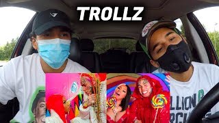 6ix9ine amp Nicki Minaj  TROLLZ  REACTION REVIEW [upl. by Fredela]