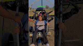 Air Safari Gurgaon Paramotor Flight Experience paragliding shorts shortvideos leopardtrail YT [upl. by Storz]