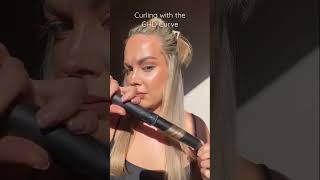 Easy Curls with the GHD curve wand hairtutorial haircurling ghdcurve [upl. by Bilak]