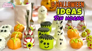 🎃 8 POSTRES SIN HORNO de HALLOWEEN para VENDER y GANAR DINERO desde CASA 🤑 ASOMBRA a tus CLIENTES‼️ [upl. by Secundas604]