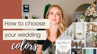 How to Choose Your Wedding Colors [upl. by Ydnyl586]