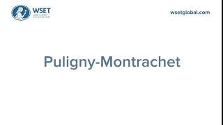 How to say it Puligny Montrachet [upl. by Adnilrem]