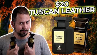 Lattafa Alhambra Toscano Leather Review  Tom Ford Tuscan Leather For CHEAP [upl. by Noislla]