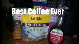 Best Coffee Creamer Hack  How to Make Turmeric Creamer [upl. by Eenitsed]