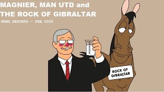 Magnier Man Utd and The Rock of Gibraltar News reports  Feb 2005 [upl. by Enyrat]